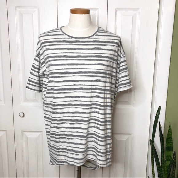 Lularoe striped Irma - Picture 1 of 6